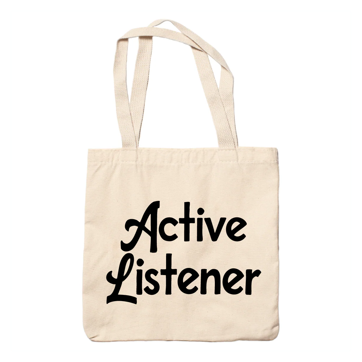 Active Listener 2-Sided Tote Bag