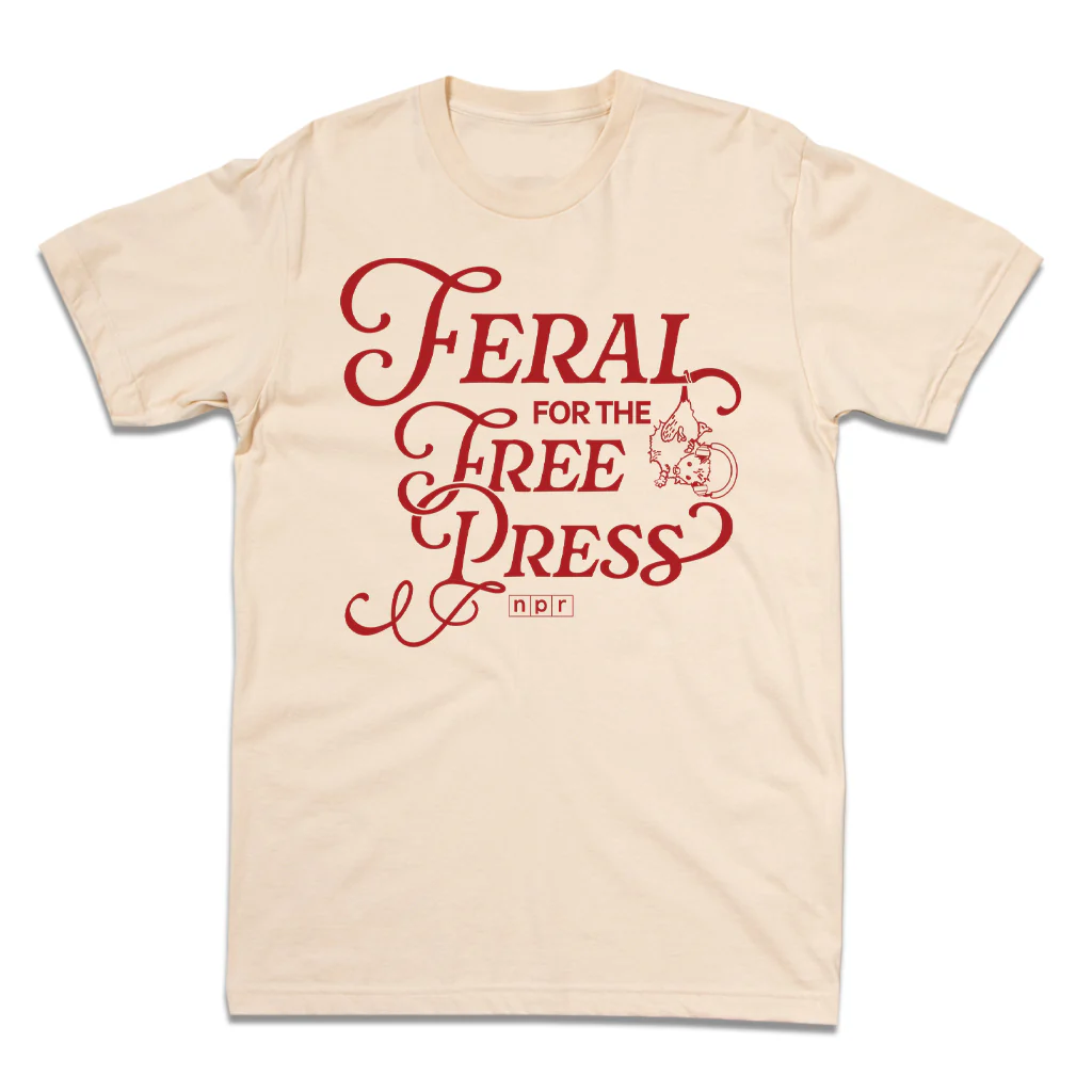 Feral for the Free Press Tee - Image 2
