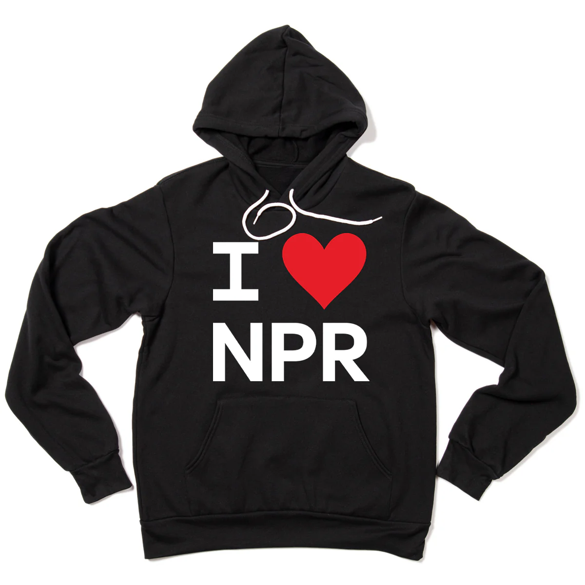 I Heart NPR Pullover Hoodie - Image 2
