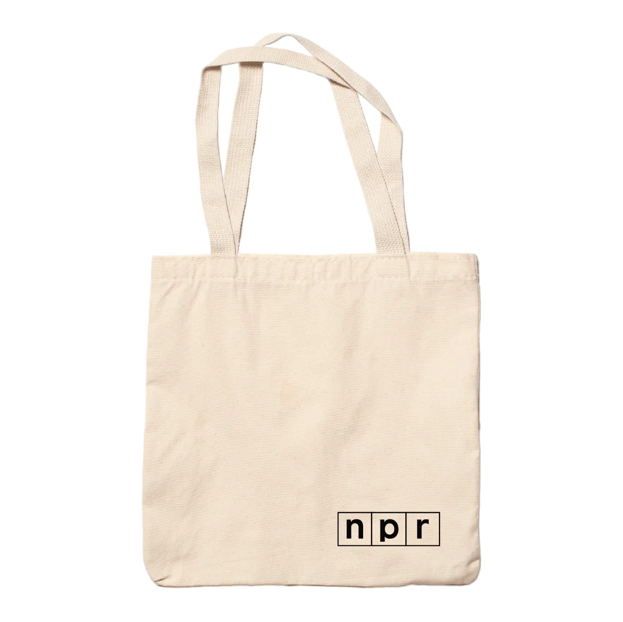 National Public Radio Script 2-Sided Tote Bag - Image 2