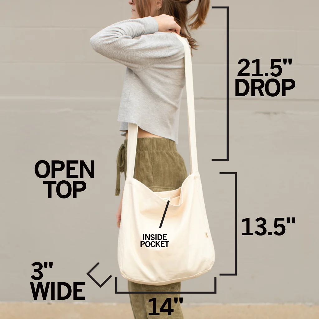 Feral For the Free Press Farmer's Market Tote Bag - Image 4