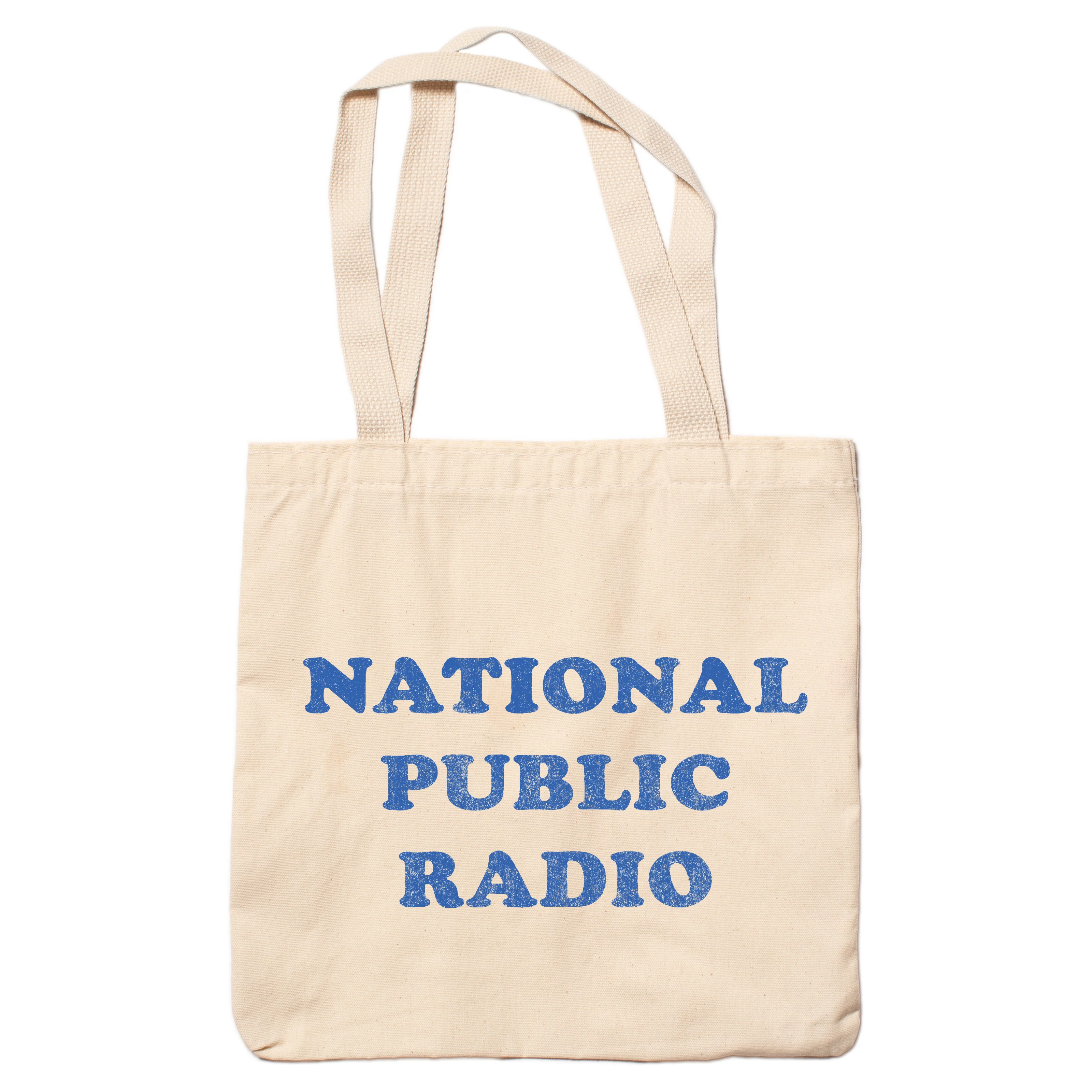 NPR 70s Cooper Logo Tote Bag