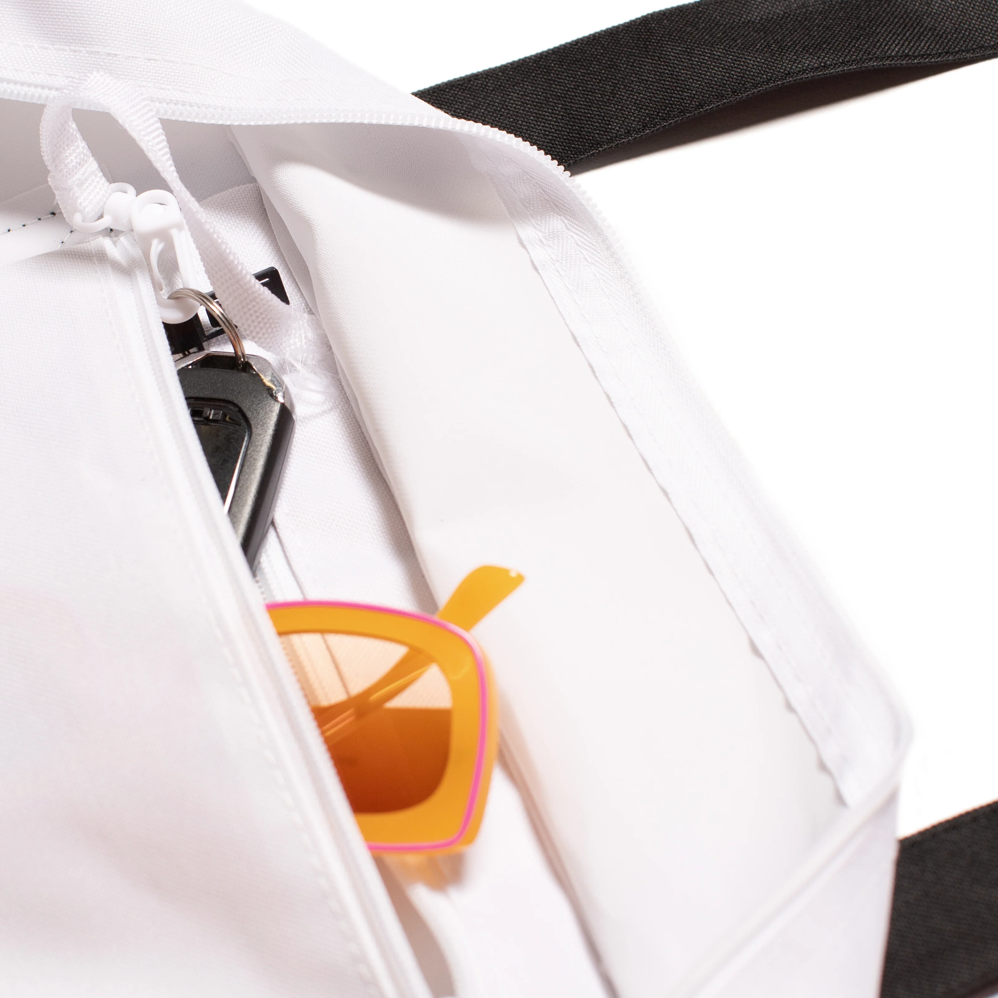 NPR Logo Giant Zipper Top Tote Bag - Image 3