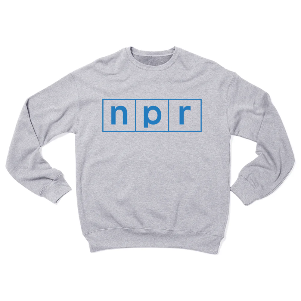 NPR Logo Crewneck Sweatshirt - Image 3