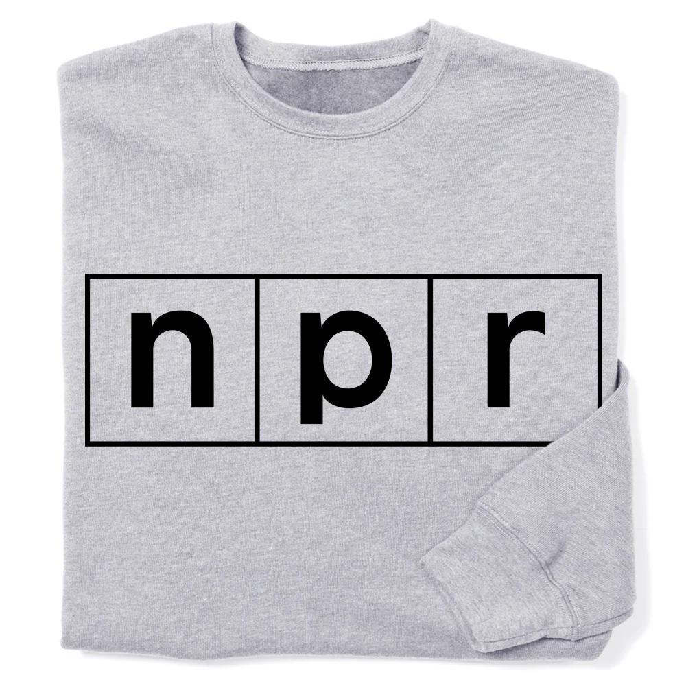 NPR Logo Crewneck Sweatshirt - Image 3