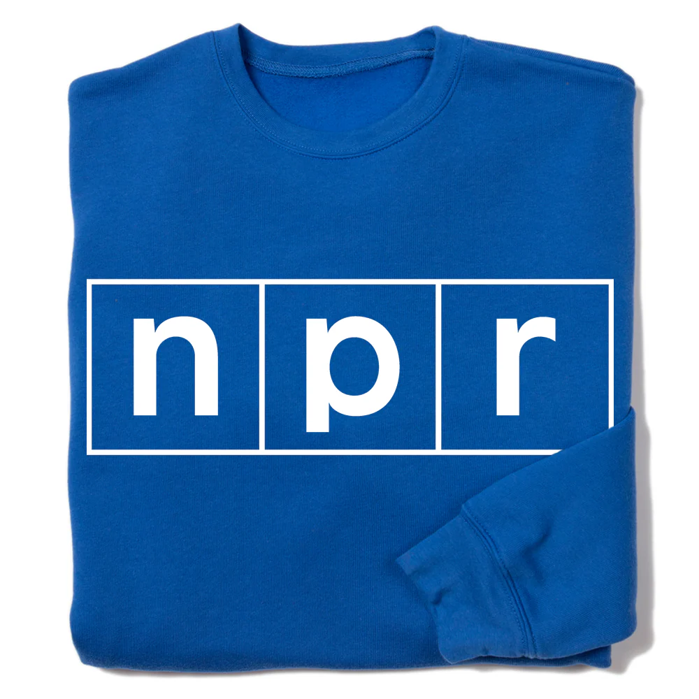 NPR Logo Crewneck Sweatshirt - Image 4