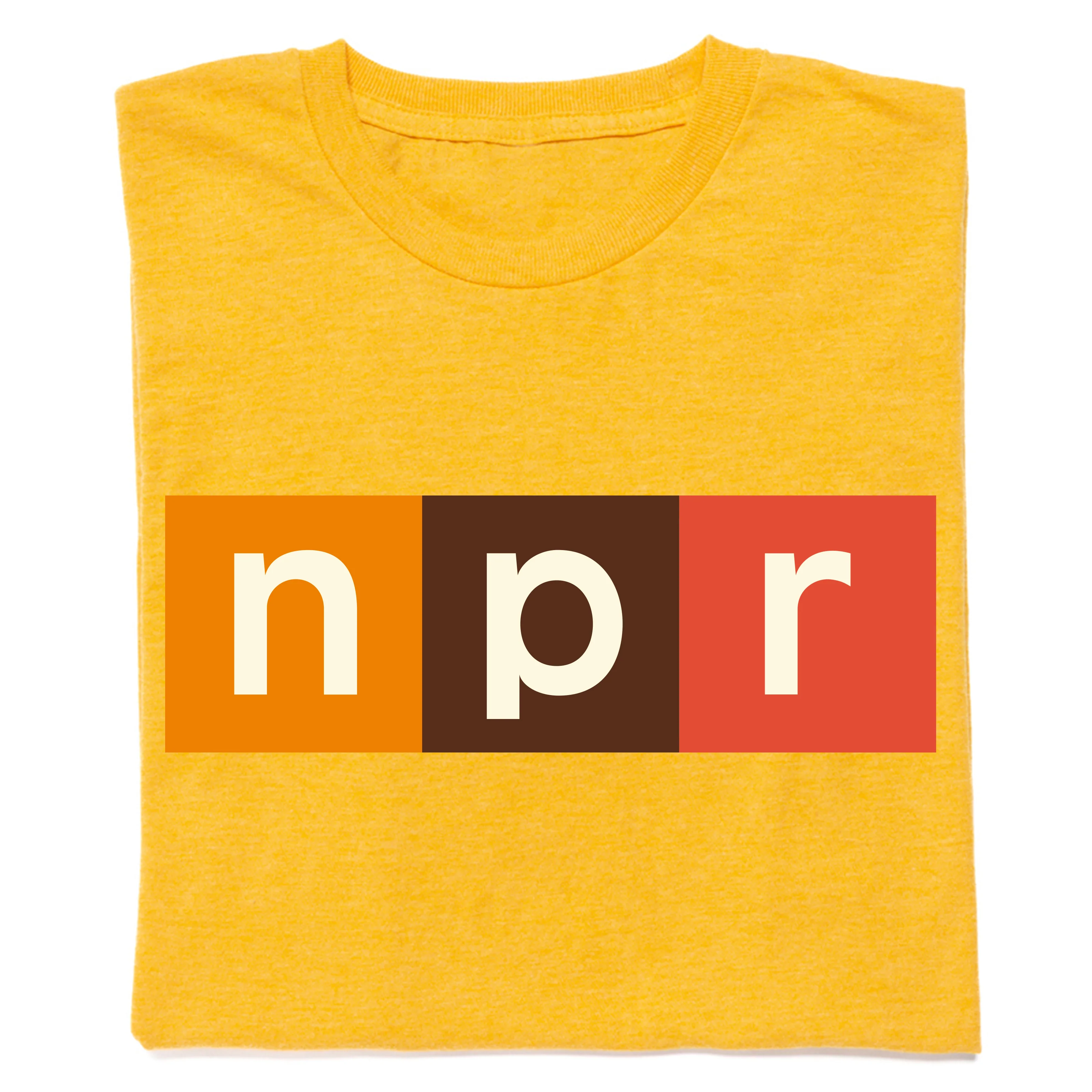 NPR Modern Logo 70s Colors Logo Tee - Image 2