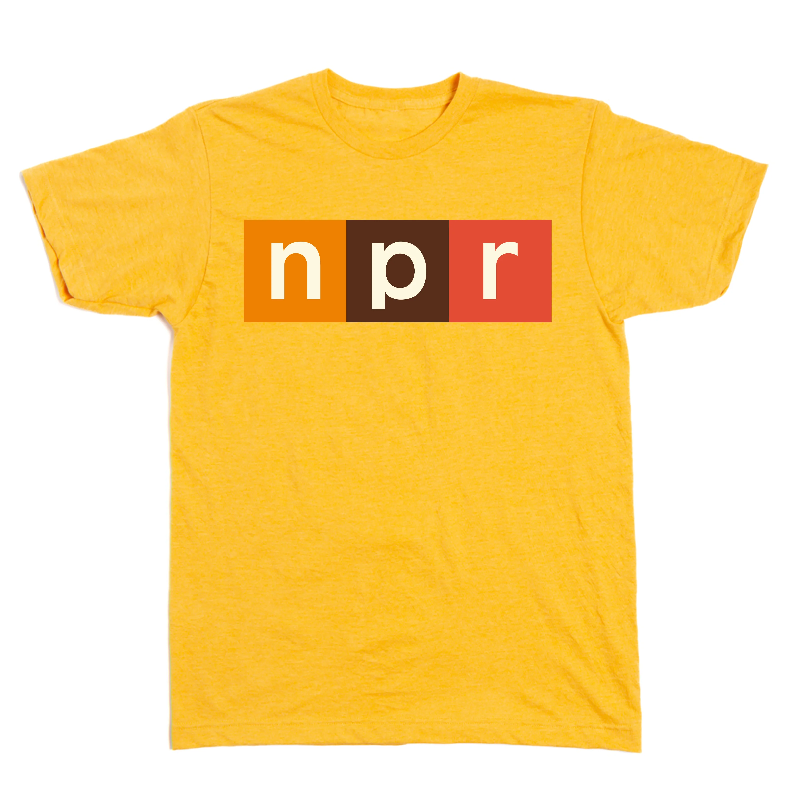 NPR Modern Logo 70s Colors Logo Tee - Image 5