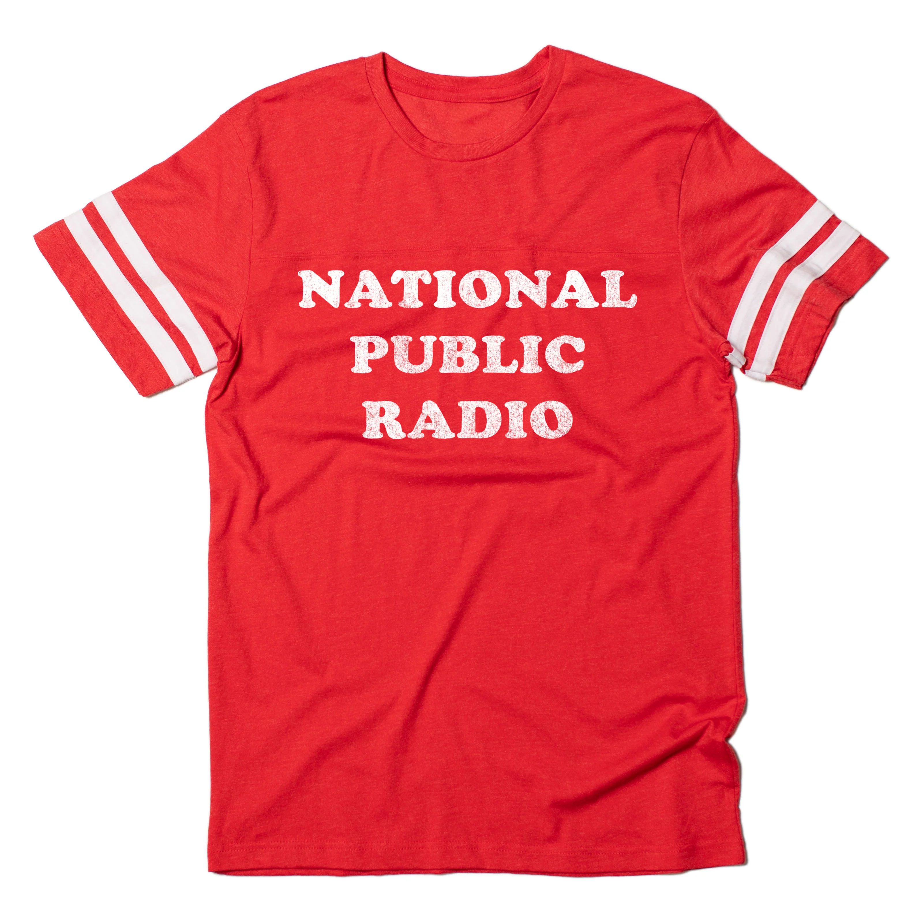 NPR Retro 70s Cooper Football Jersey Tee
