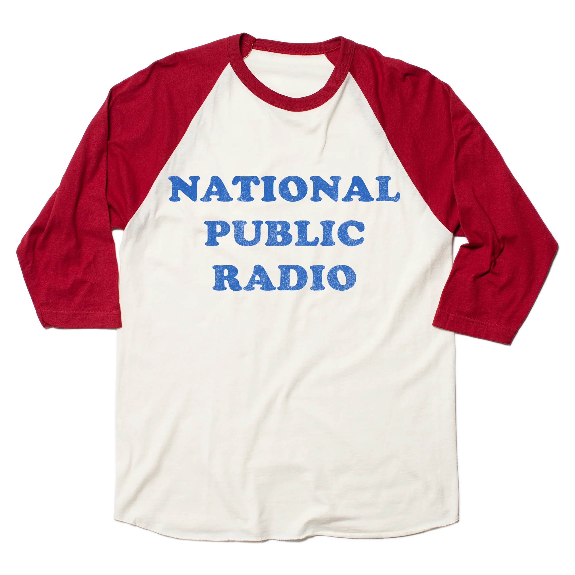 NPR Retro 70s Cooper Raglan Tee - Image 2
