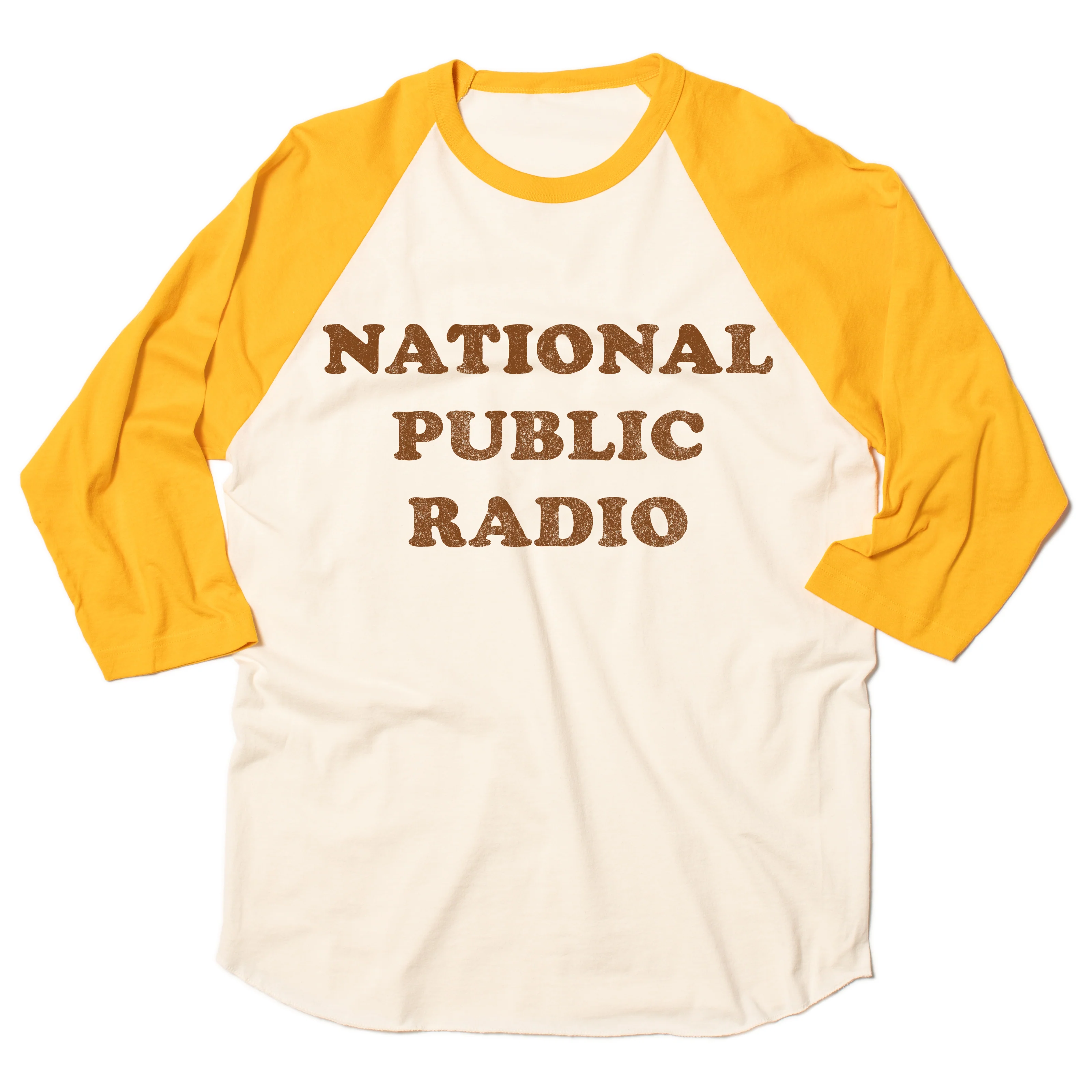 NPR Retro 70s Cooper Raglan Tee - Image 2