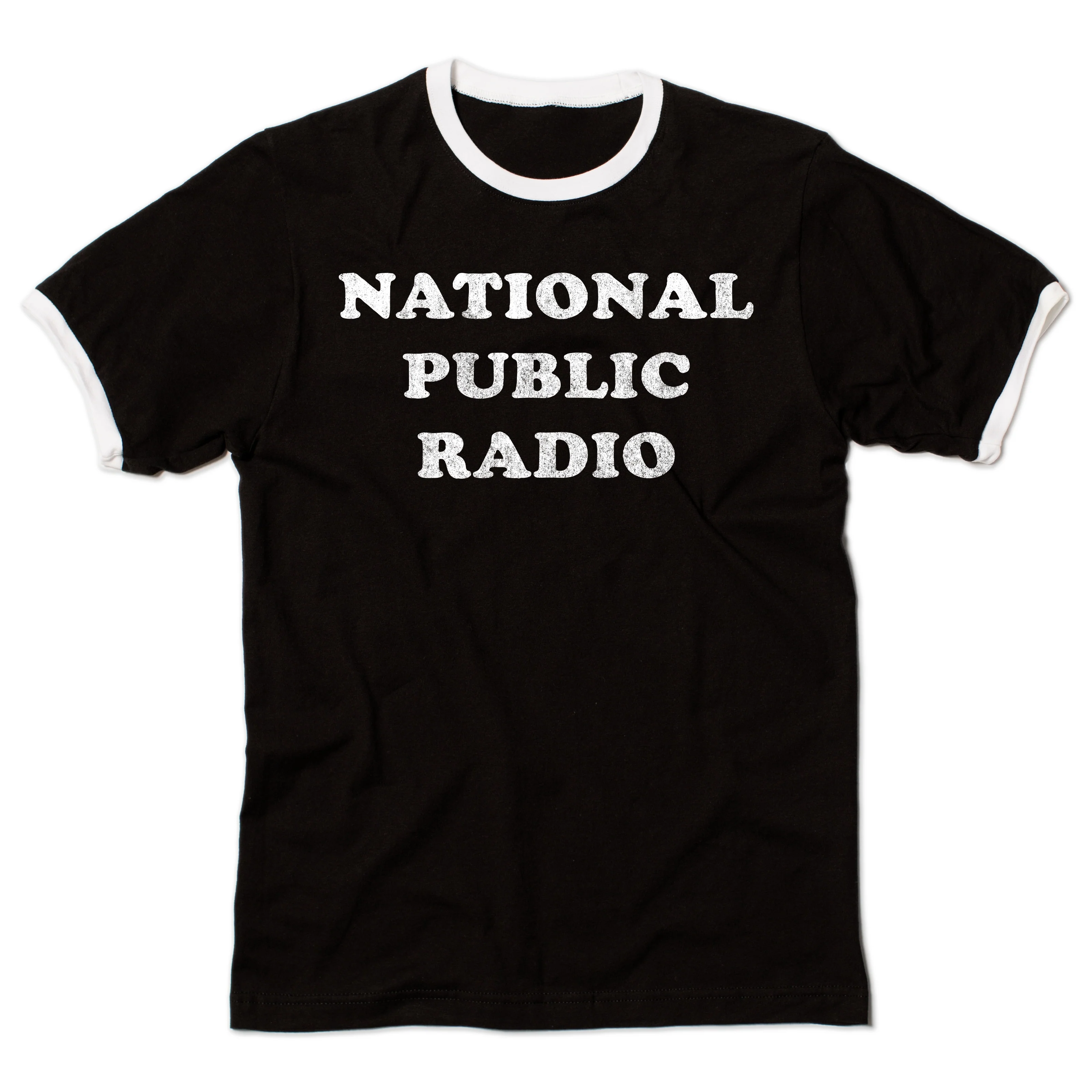 NPR Retro 70s Cooper Ringer Tee - Image 2