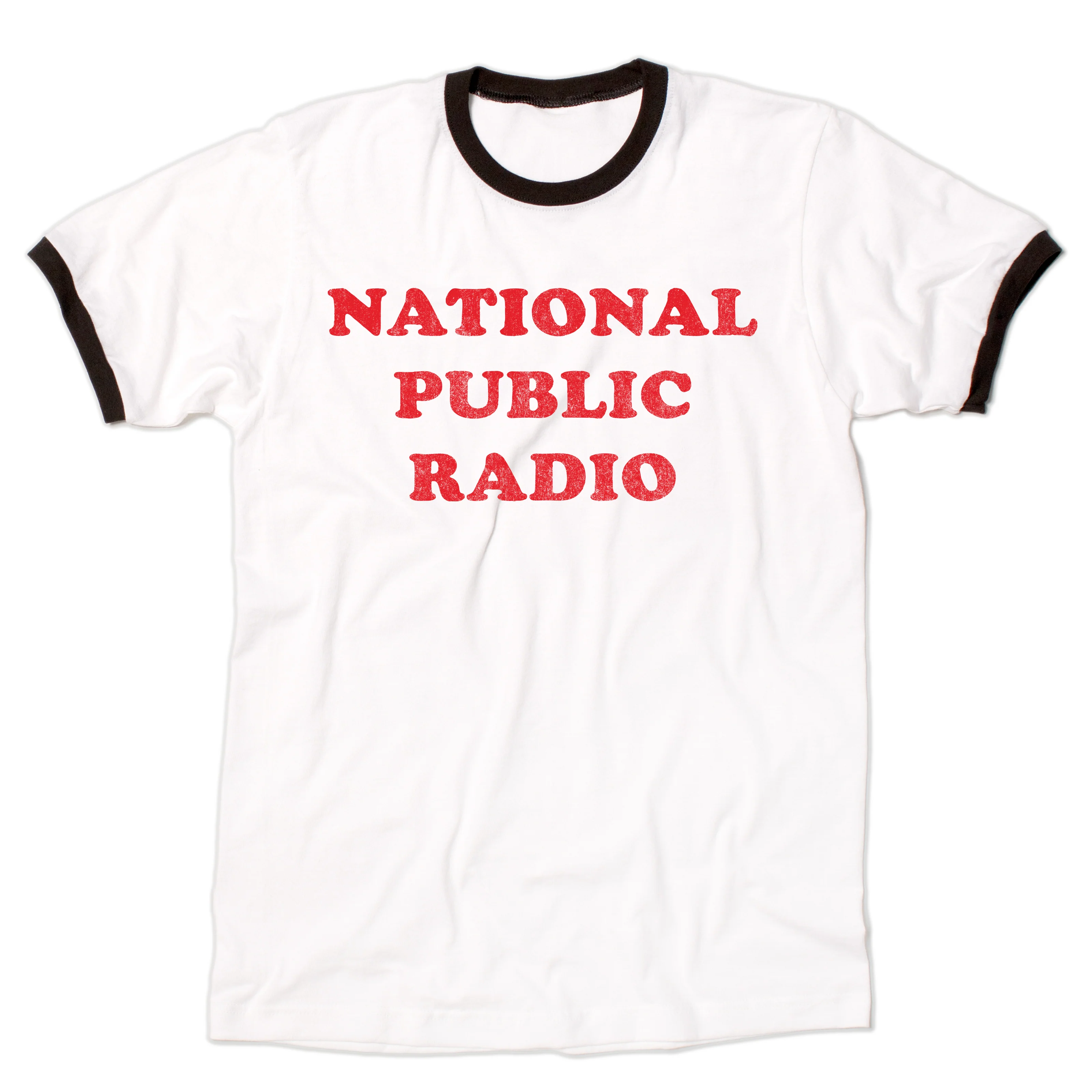 NPR Retro 70s Cooper Ringer Tee - Image 2