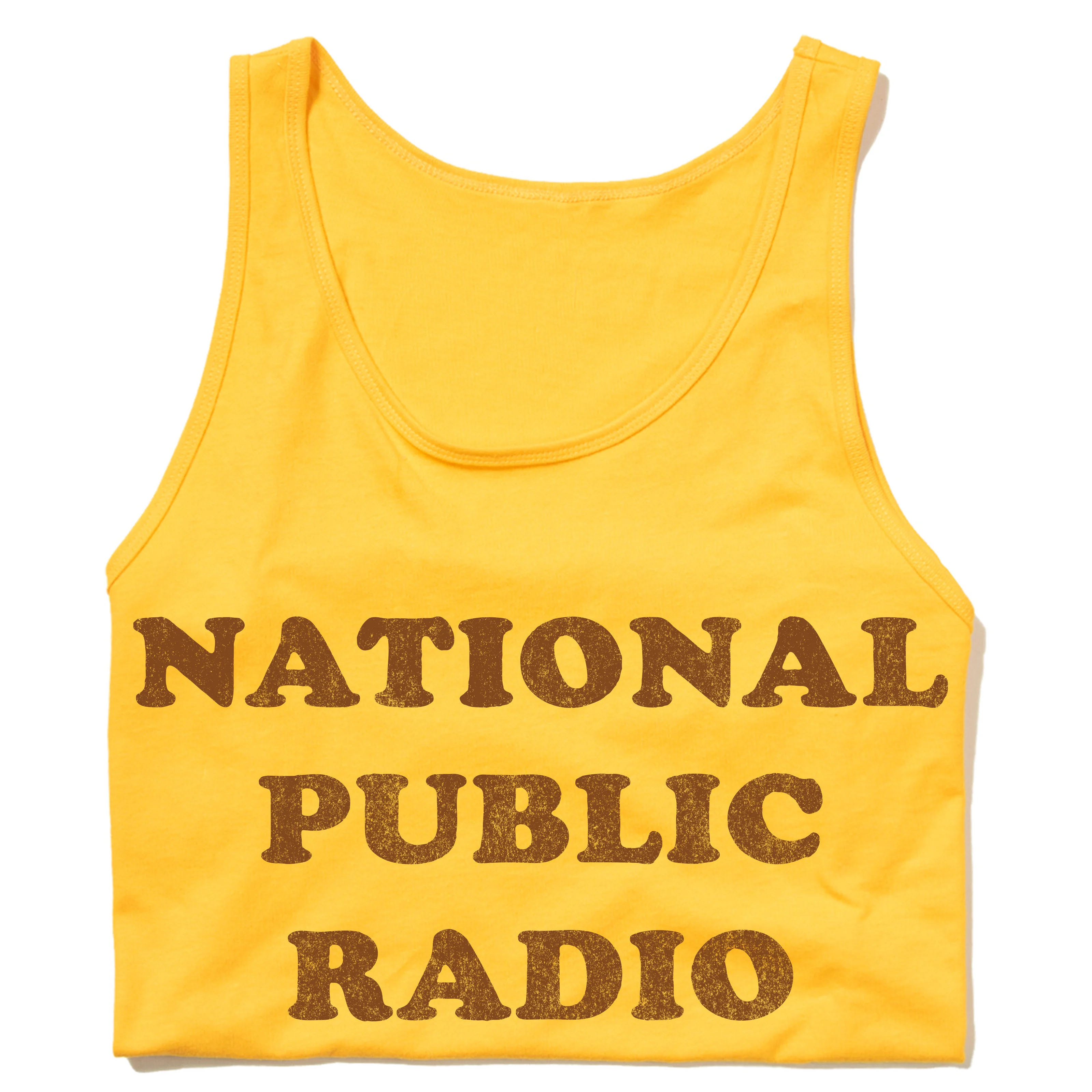 NPR Retro 70s Cooper Tank Top
