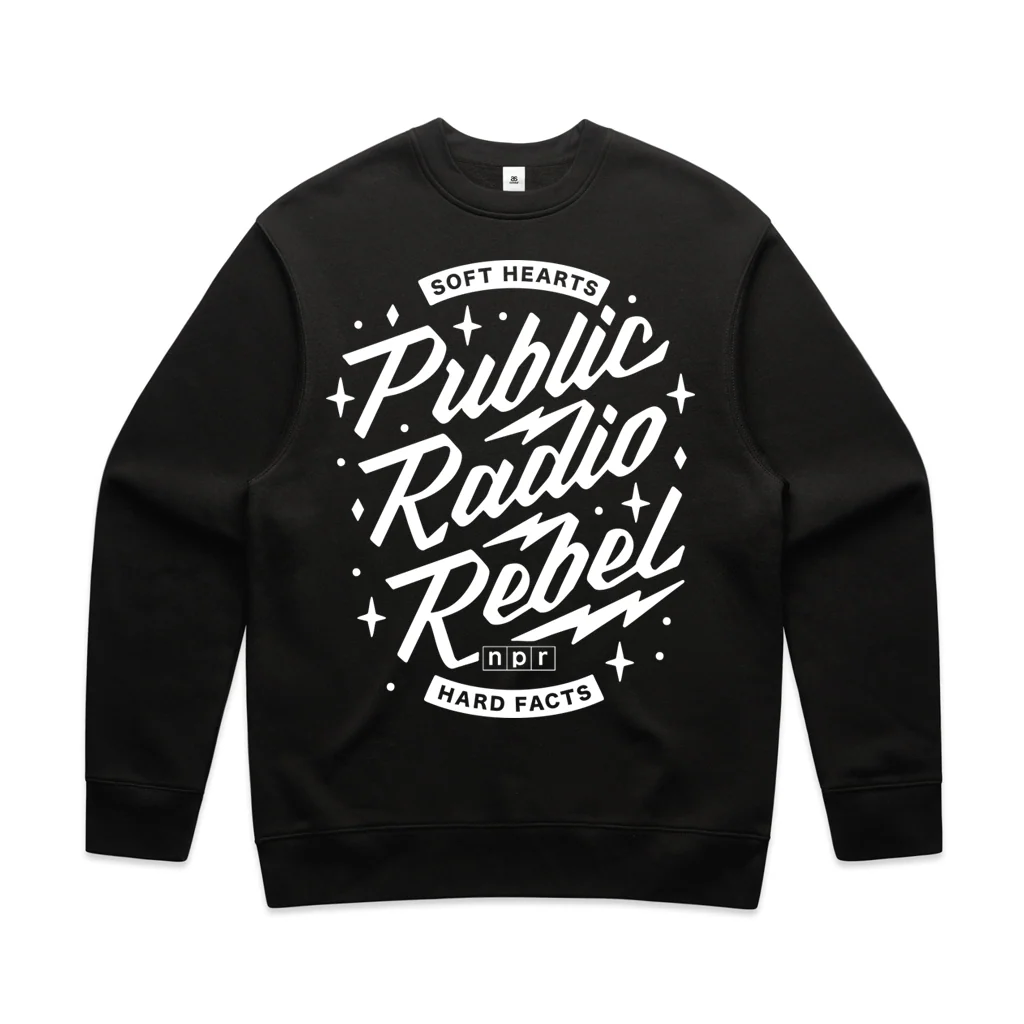 Public Radio Rebel Crewneck Sweatshirt
